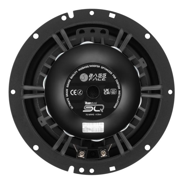 Bassface Team SQ6/4 midrange 165mm, moc  RMS 75 Wat, impedancja 4 Ohm